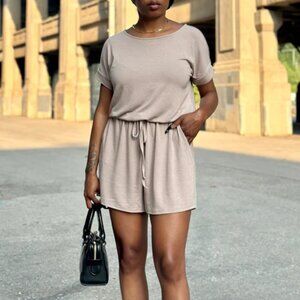 Zenana Romp All Day Jersey Knit Romper